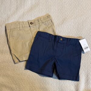 Carter's Tan and Navy Kids Shorts